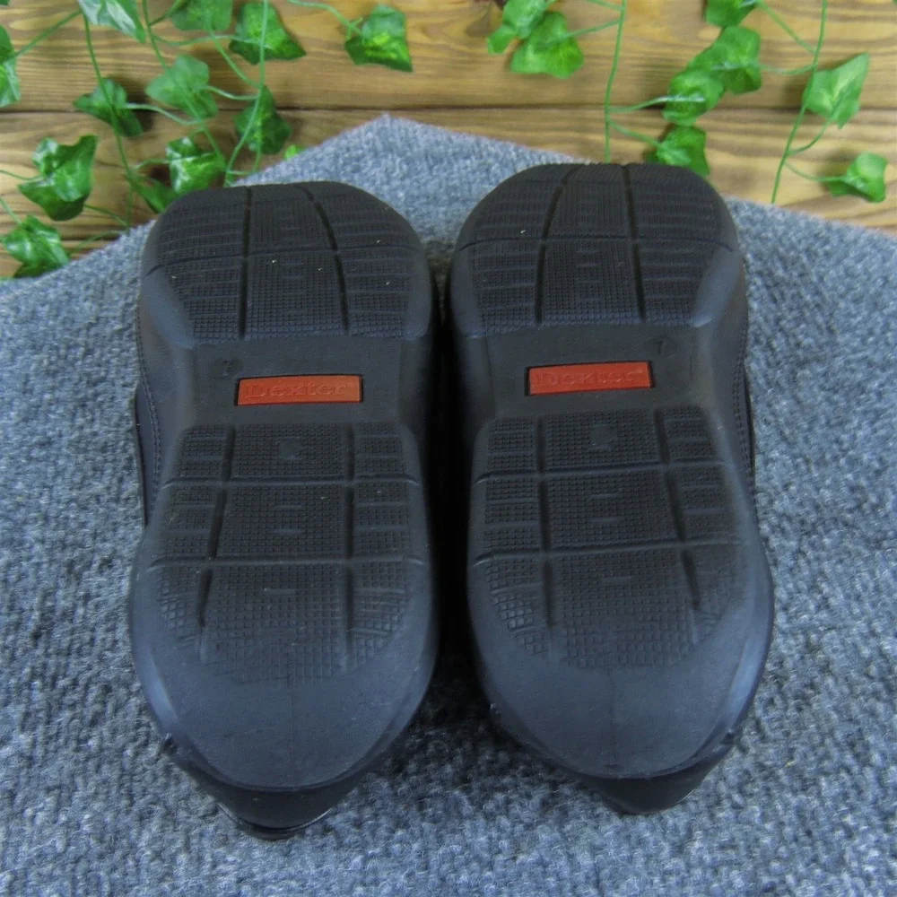 Dexter Men Comfort Driving Moccasin Black Synthetic Sz 7 Medium Gently Used 2025